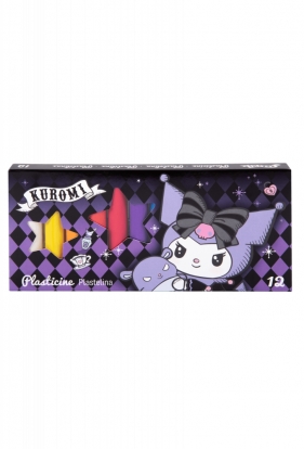 Coolpack, Plastelina - Kuromi, 12 kolorów (13723PTR)