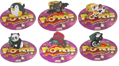 Rzepki zwierzaki fioletowe - Floppets