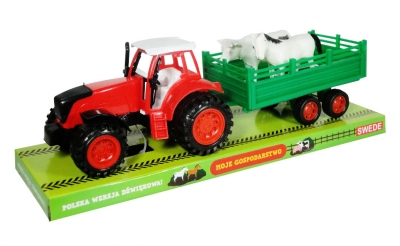 Traktor z przyczepą polski moduł