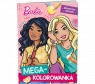  Barbie. Megakolorowanka. Brokatowe naklejki