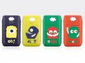 Temperówko - gumka Compact Monsters