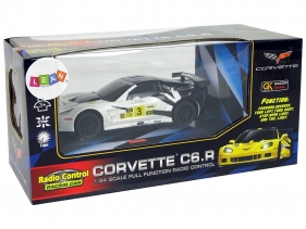 Corvette C6.R 1:24 zdalnie sterowane białe