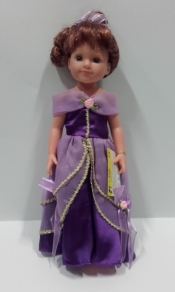 Lalka księżniczka 38 cm winylowa
