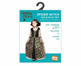 Strój dla dzieci Pajęcza Czarownica rozm.130/140cm