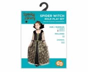 Strój dla dzieci Pajęcza Czarownica rozm.130/140cm