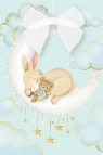 Karnet Narodziny - Sweet Baby Blue