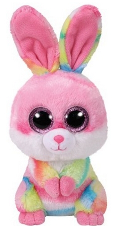 Beanie Boos Lollipop - kolorowy królik 15 cm (TY 36872)
