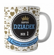 Kubek Super Dziadek nr 1
