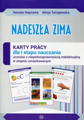 Nadeszła zima Karty pracy dla I etapu nauczania uczniów z niepełnosprawnością intelektualną w stopniu umiarkowanym - Renata Naprawa, Alicja Tanajewska