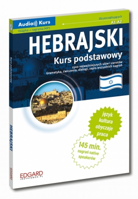 Hebrajski - Kurs podstawowy (książka + nagrania MP3)