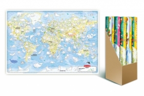 Mapa do kolorowania - Świat - DAN-MARK
