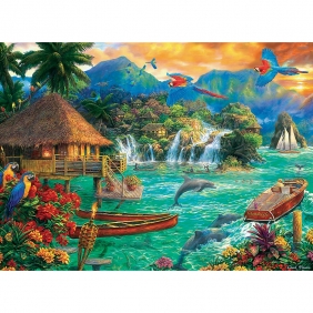 Puzzle 3000: Życie na wyspie (33072)
