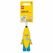 Brelok do kluczy z latarką LEGO® - Banan (LGL-KE118)
