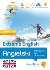 Angielski Extreme English Intensywny kurs słownictwa (poziom podstawowy A1-A2 i średni B1-B2) - Roziewicz Karolina