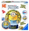 Puzzle 3D kuliste Minionki - Lampka (121724)