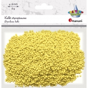 Kulki styropianowe 4-6mm/8g - żółte (362099)
