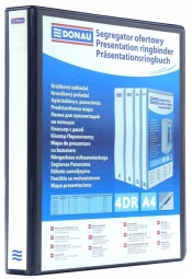 Segregator ofertowy DONAU PP, A4 4RD/40, czarny
