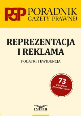 Reprezentacja i reklama. Podatki i ewidencja. - Opracowanie zbiorowe