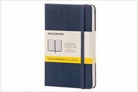 Notes Classic 9x14 tw. kratka- szafirowy MOLESKINE