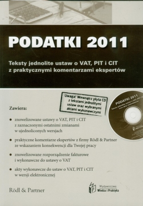 Podatki 2011 Teksty jednolite ustaw z płytą CD - Białas Dorota, Biernacki Krzysztof, Hein Jarosaw