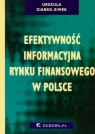 Efektywność informacyjna rynku finansowego w Polsce