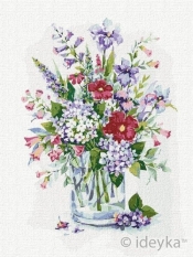 Malowanie po numerach - Zapach kwiatów 30x40cm