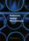 Kulturowe funkcje filozofowania