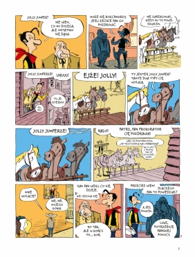 Lucky Luke. Jolly Jumper się nie odzywa - Guillaume Bouzard