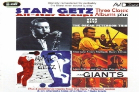 Three Classic Album - Stan Getz And The Oscar Peterson Trio & Hamp And Getz & Jazz Giants (Remastered) (*)