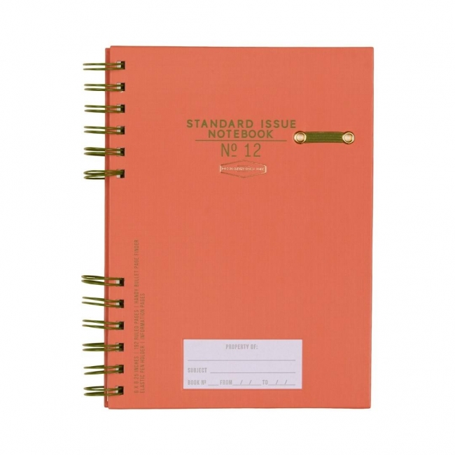 Notatnik Standard Issue No.12 Army Green + Chili