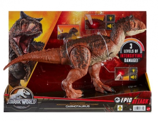 Figurka Jurassic World Karnotaur Dino ślady (HND19)
