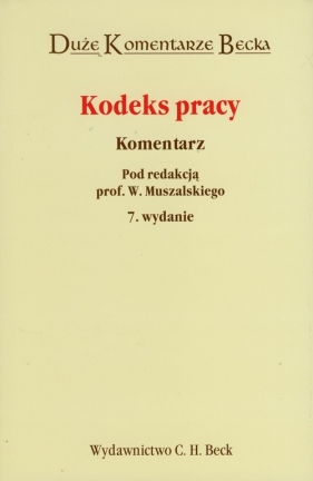 Kodeks pracy Komentarz - <br />