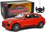 Auto R/C Porsche Macan Turbo Rastar 1:14 Czerwone na pilota