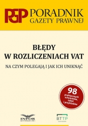 Błędy w rozliczeniach VAT - Burzyński Krzysztof , Breda Małgorzata