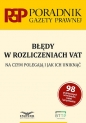 Błędy w rozliczeniach VAT - Małgorzata Breda, Krzysztof Burzyński