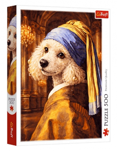 <img src='https://webimage.pl/pics/725/5/d590051137572537572.jpg' style='height:440px' /> Puzzle 500 Pudel z perłą