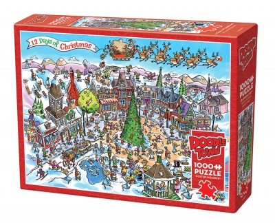 <img src='https://webimage.pl/pics/725/5/d625012445085.jpg' style='height:440px' /> Puzzle 1000 12 dni Świąt Bożego Narodzenia 112631