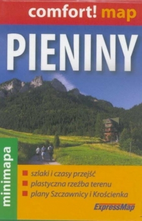 Comfort!map Pieniny 1:50 000 mapa mini 2018 - Opracowanie zbiorowe