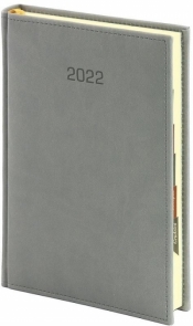 Kalendarz 2022 B5 Vivella tygodniowy Szary