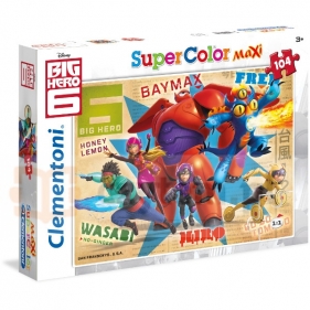 CLEMENTONI 104 EL. MAXI Big Hero 6 (23672)