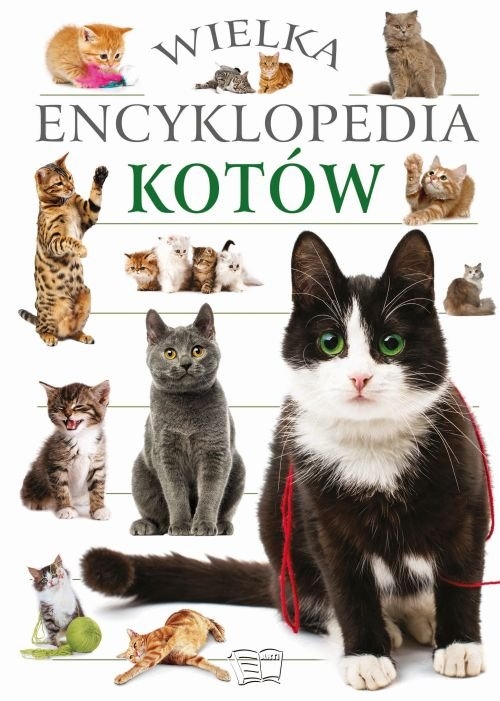 Wielka encyklopedia kotów - książka