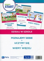 Pewny Start Dzisiaj w szkole Poznajemy siebie / Wiemy więcej / Wiemy więcej
