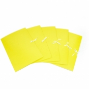 Teczka kartonowa wiązana Emerson A4 kolor: żółty 300 g (tcka4zolw30010)
