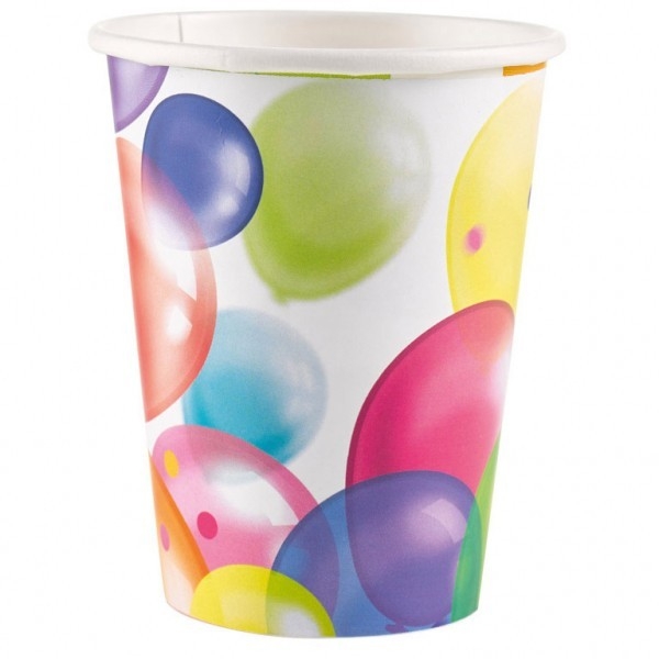 Kubki Balony 266 ml, 8 sztuk (9900322)