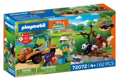 <img src='https://webimage.pl/pics/726/0/d4008789720726.jpg' style='height:440px' /> Playmobil Zoo Opiekun zwierząt z pojazdem 72072