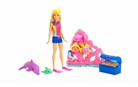 Barbie Dolphin Magic. Skarby Oceanu Zestaw + lalka