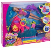 BARBIE Skarby Oceanu Zestaw + Lalka (FCJ29)