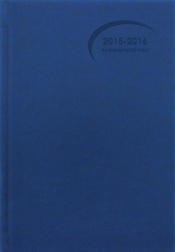 Kalendarz nauczycielski A5 2015/2016 wtv granatowy - <br />