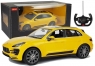 Auto R/C Porsche Macan Rastar 1:14 żółte