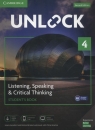 Unlock 4 Listening, Speaking & Critical Thinking Student's Book Mob App Lansford Lewis, Lockwood Robyn Brinks, Sowton Chris